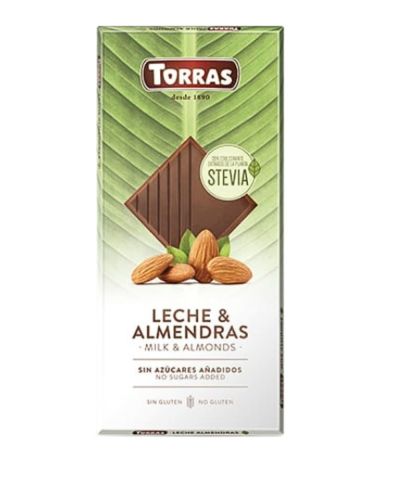 Chocolate de Leche y Almendras