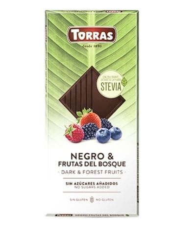 Chocolate Negro con Frutos del Bosque