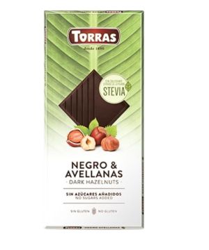 Chocolate Negro con Avellanas 125 g