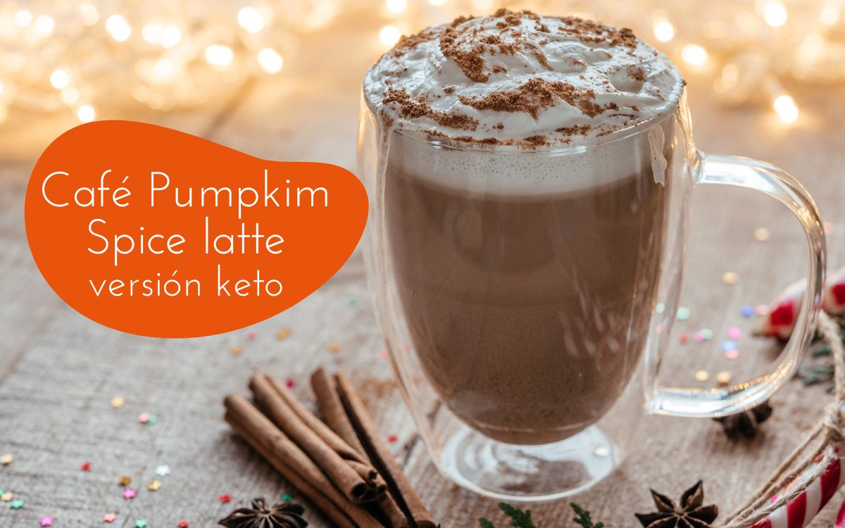 receta keto café pumpkim spice latte